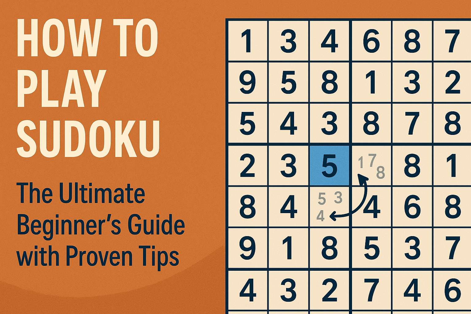 How to Play Sudoku: The Ultimate Beginner’s Guide with Proven Tips