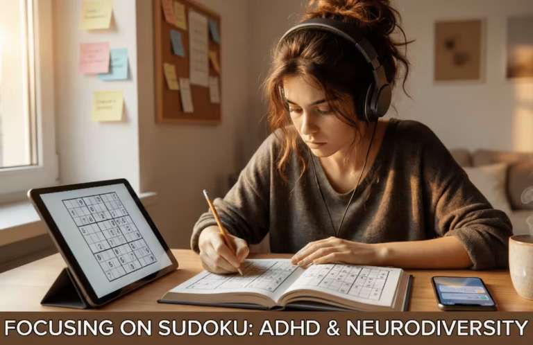 Sudoku for ADHD, Sudoku for adults with ADHD