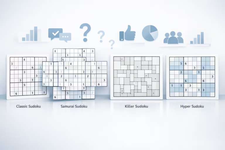 Which Sudoku Variant Is the Most Difficult? (Player Poll & Community Insights)