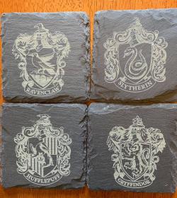 Slate Coaster Set (Custom)