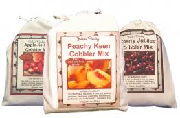 Southern Fruit Cobbler Mix Gift Trio, Simple and Quick Desserts