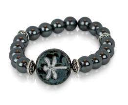 Hematite Dragonfly Bracelet