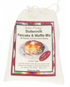 Julia's Pantry Best Buttermilk Pancake Mix, 10oz Cloth Bag, Fluffy Homemade Pancakes