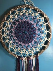 Crochet Shaby Chic Dreamcatcher