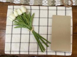 RB: Mercantile Windowpane Placemats & Napkin