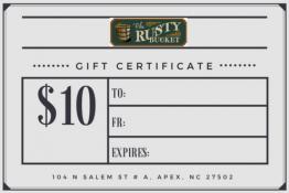 RB:  Gift Certificate