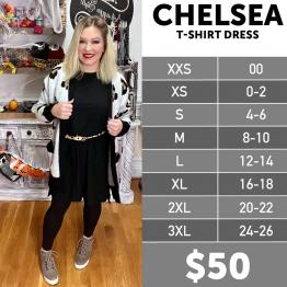 LuLaRoe Chelsea T-Shirt Dress