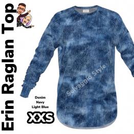 LuLaRoe Erin Unisex Raglan Sleeve Top