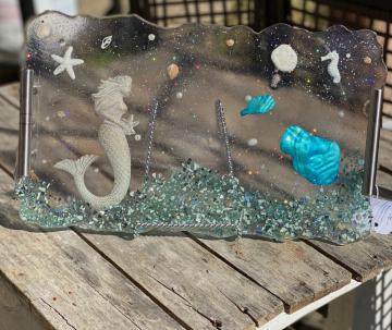 Resin Trays (Jewlery / Bathroom) Ocean