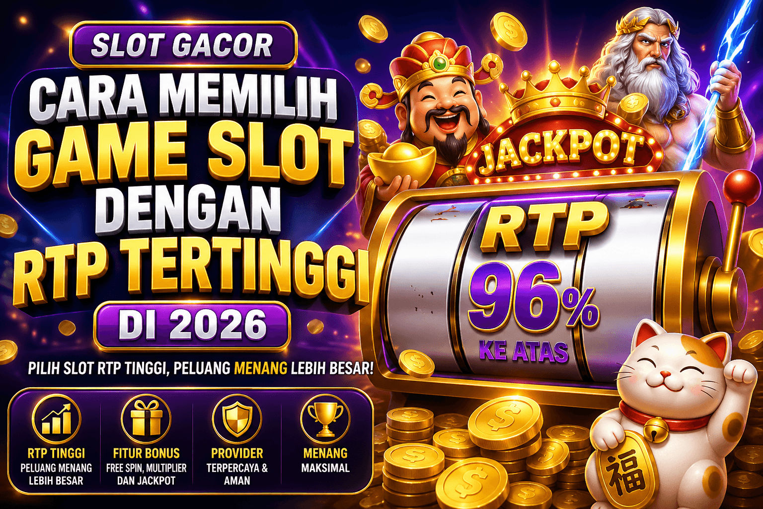 Cara Memilih Slot Gacor dengan RTP Tertinggi di 2026