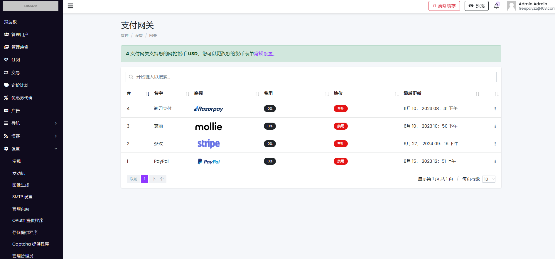 AI图像在线生成源码英文版