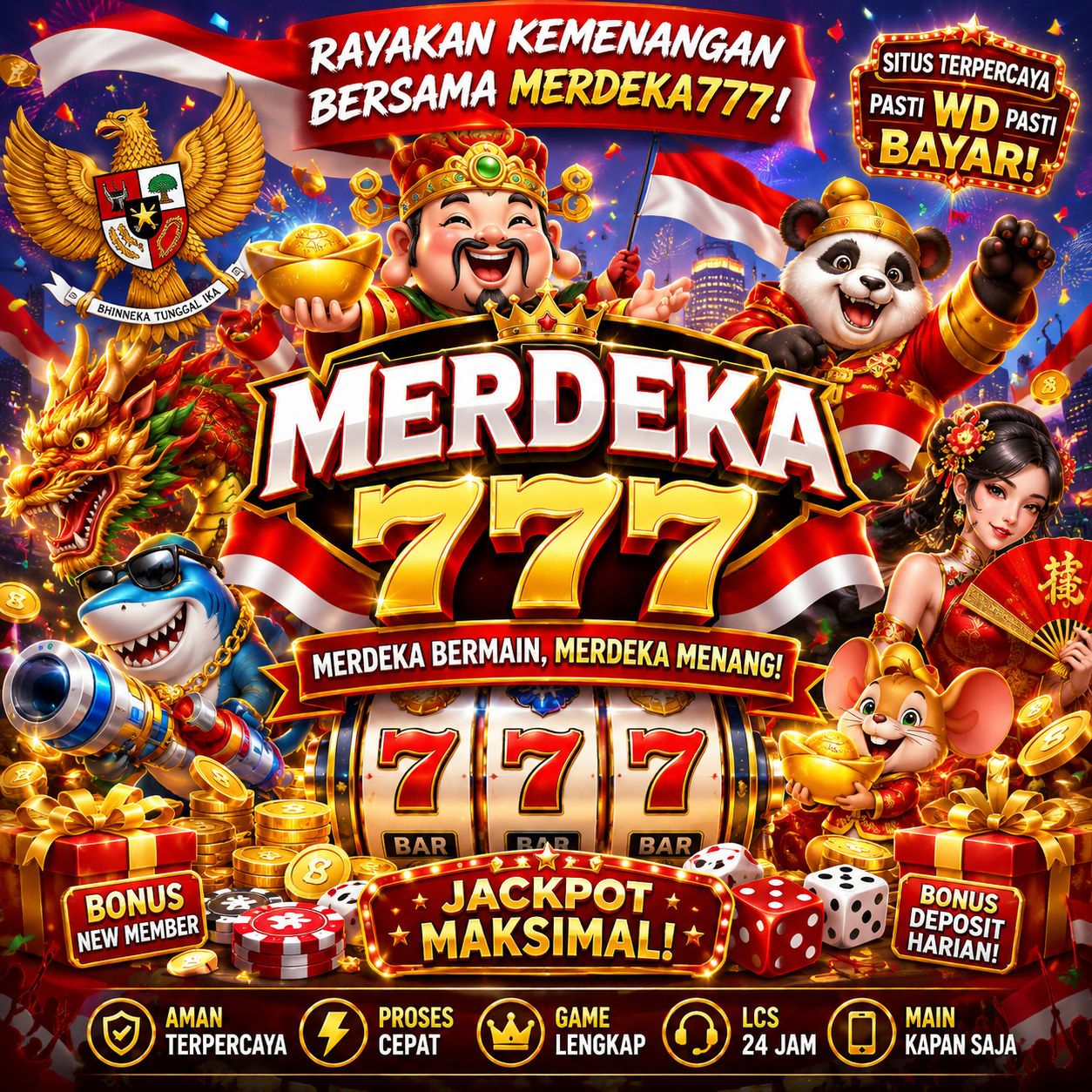 MERDEKA777 – Slot Online dengan Koleksi Game dan Konsep Permainan Beragam by Hey siriusly