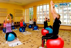 Лечение в Санатории Алеся - занятие ЛФК Лечение в Санатории Алеся - занятие ЛФК