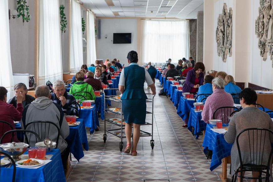 Питание в Санатории Берестье - обеденный зал