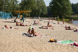 Отдых в Санатории Берестье - типичная летняя картина в санатории