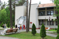 Питание в Санатории Энергетик - здание столовой