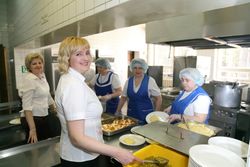 Питание в Санатории Энергетик - персонал столовой