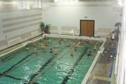 Лечение в Санатории Энергетик - лечебная физкультура в бассейне