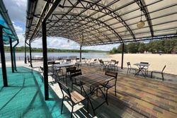 Отдых в Санатории Ружанский - зона кафе на пляже