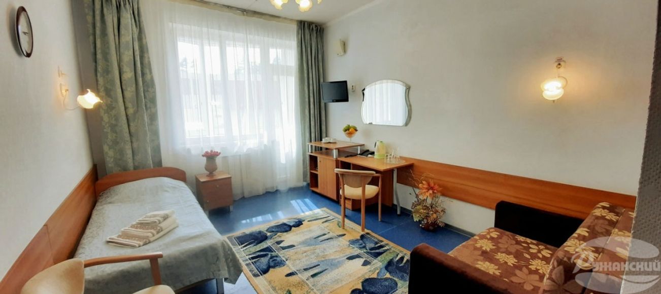 Номерной фонд Санатория Ружанский - 1-местный 1-комнатный стандарт корп. 4