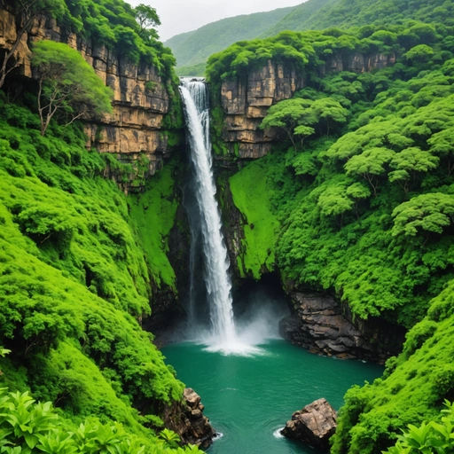 ai generated image of Green Heart of Dhofar