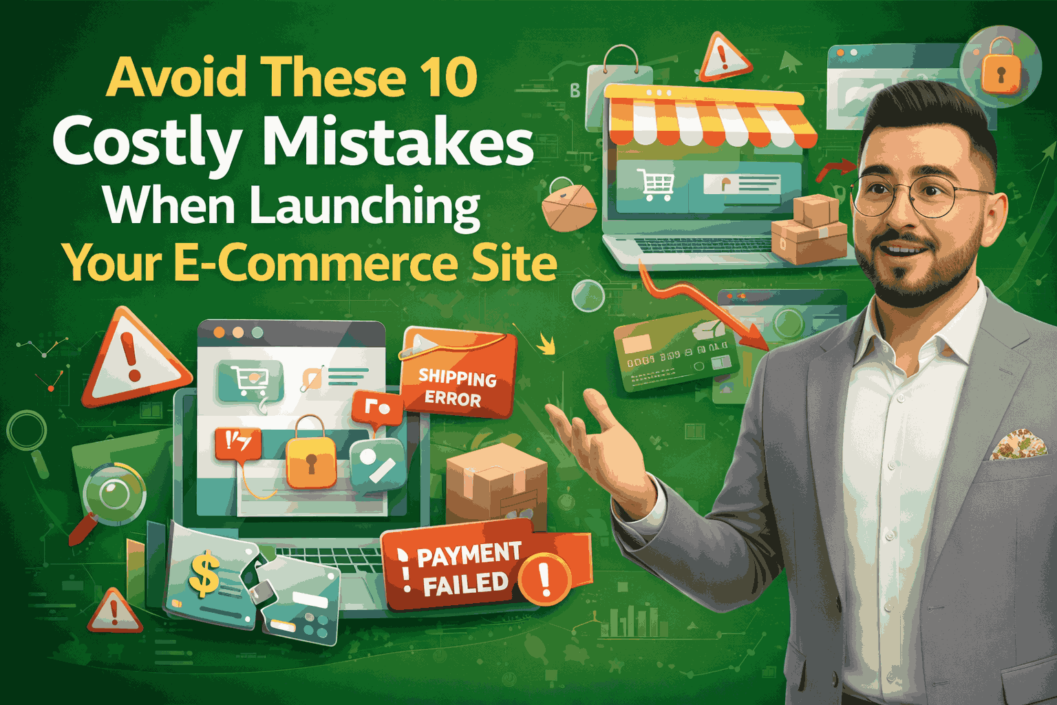 Avoid These 10 Costly Mistakes When Launching Your E-Commerce Site