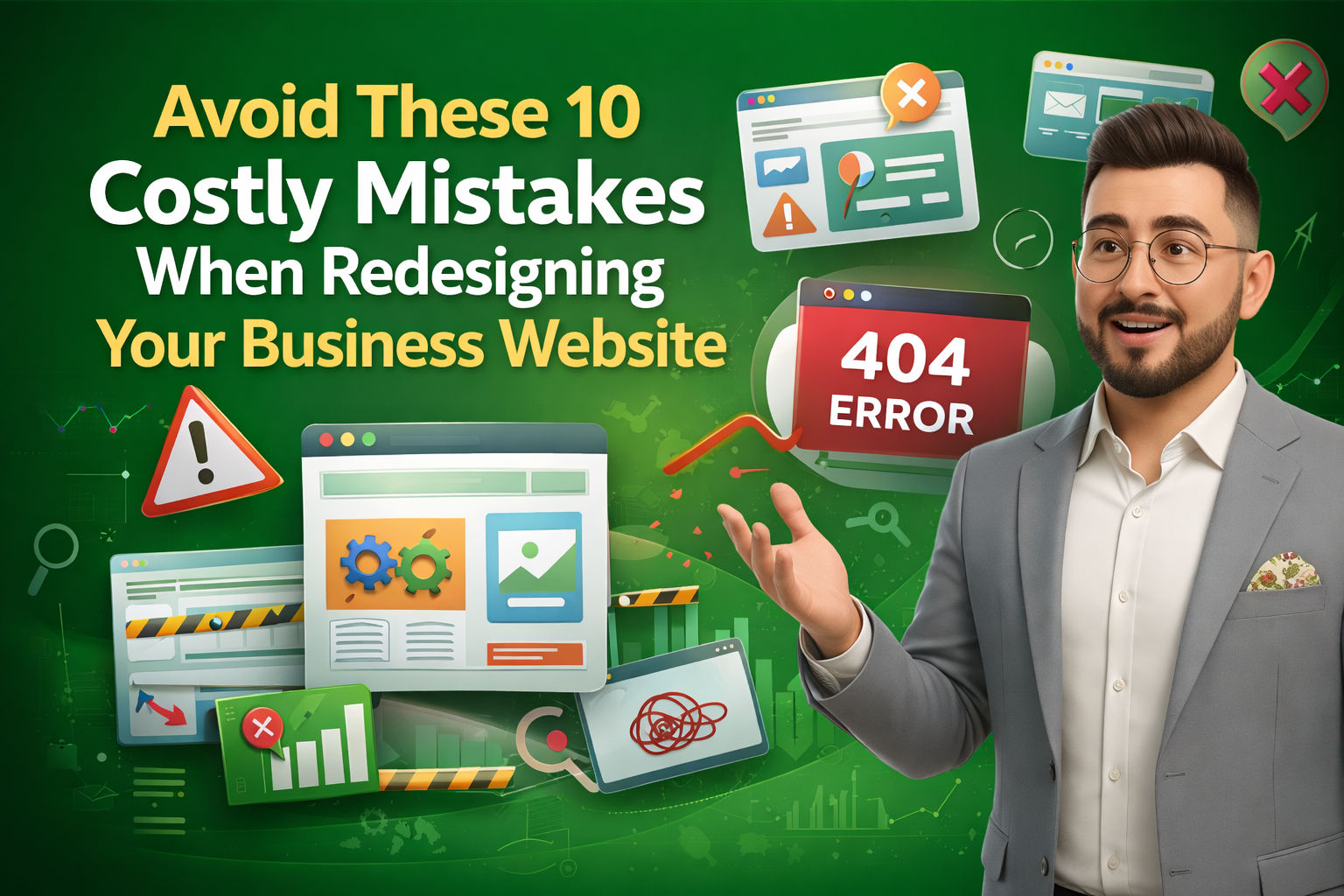 Avoid These 10 Costly Mistakes When Redesigning Your Business Website