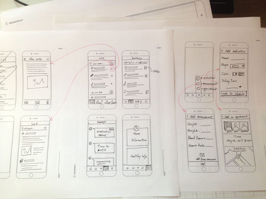 ideation sketching