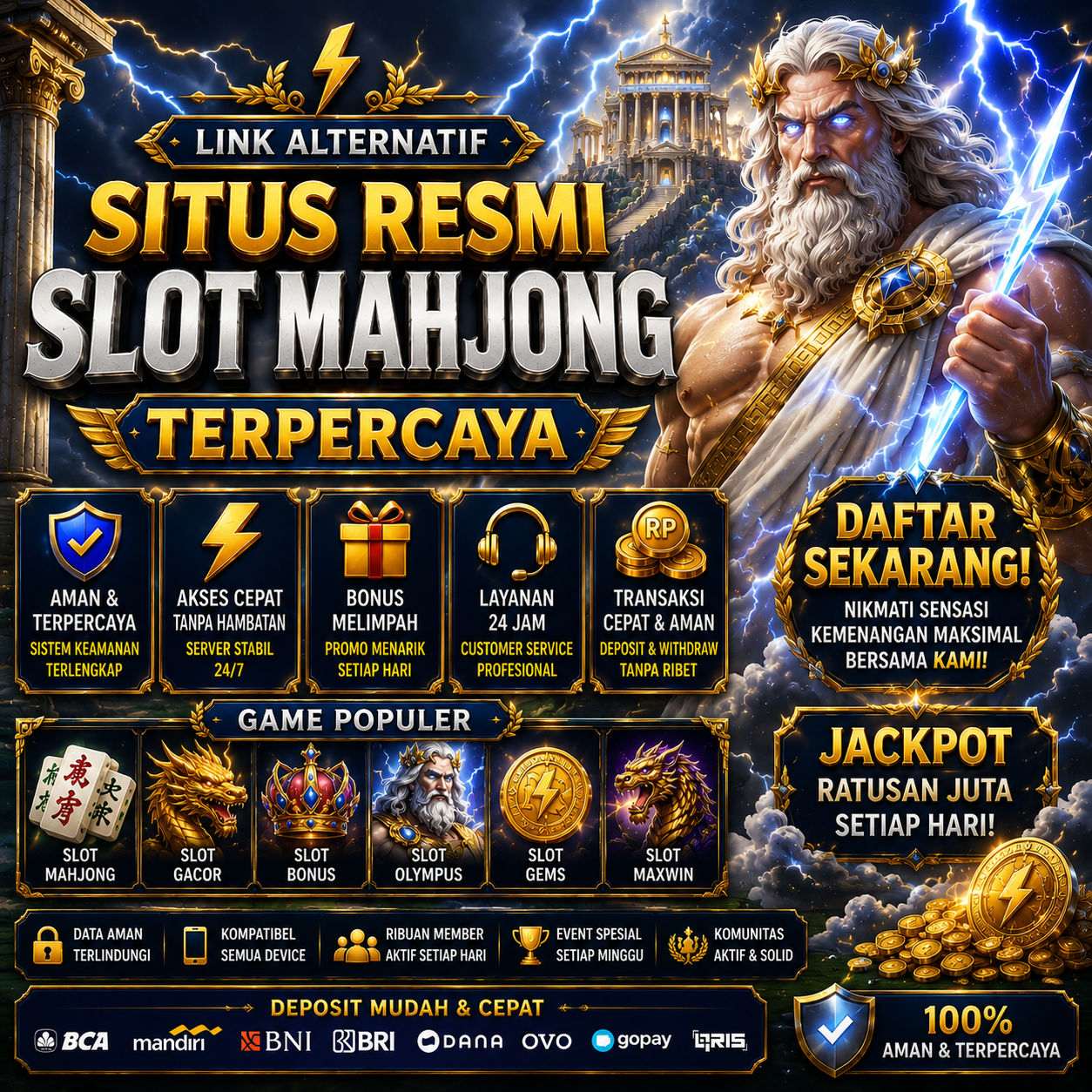 SURGA11 ⚡ Link Alternatif Situs Resmi Slot Mahjong Terpecaya