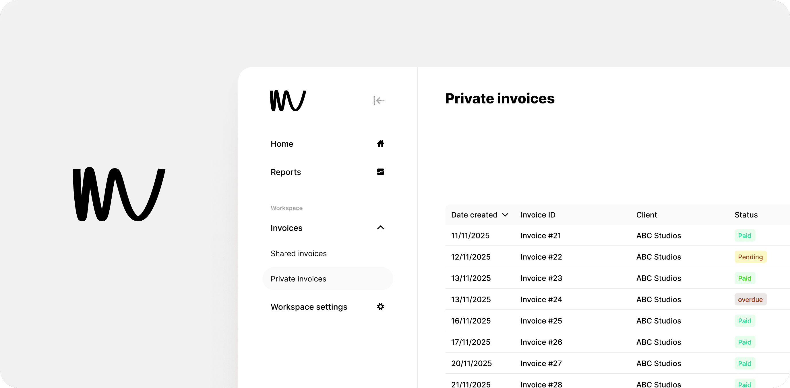 InvoSync screen 1