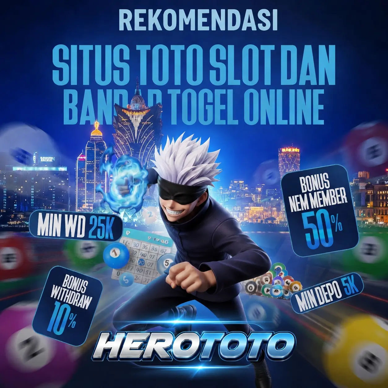 HEROTOTO Bandar MACAU 4D Online & Game Slot Online Resmi 2026