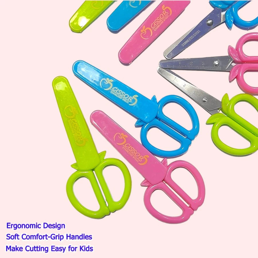 Produk Gunting Kertas Anak Aman Safety Kids Scissor 5 12cm