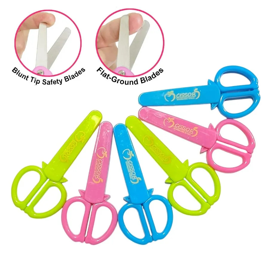 Produk Gunting Kertas Anak Aman Safety Kids Scissor 5 12cm