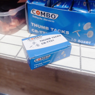 Paku Payung Combo Cb-tt01 Thumb Tacks Mading 1 Cm