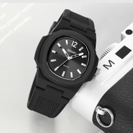 Jam Tangan Analog Remaja Original Simpel Silikon Strap