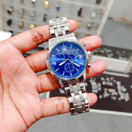 Jam Tangan Analog Stainless Steel Original Blue