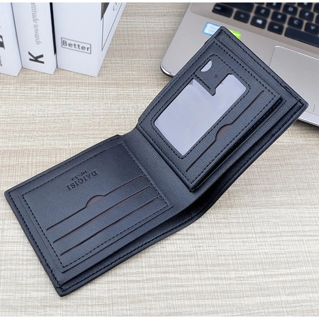 Produk Dompet Pria Lipat Kulit Premium Tebal Dompet Kartu Koin High Quality