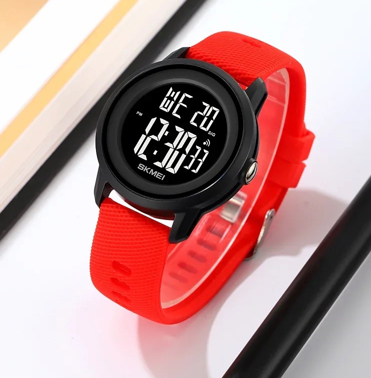Produk Skmei 2218 Original Jam Tangan Digital Sport Silica Gel Red Black