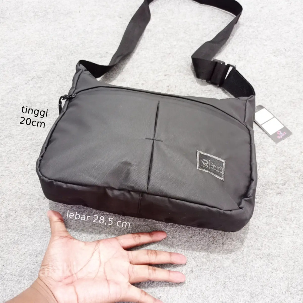 Produk Tas Selempang Pria Sling Bag Waterproof Tas Samping Anti Air Casual Distro