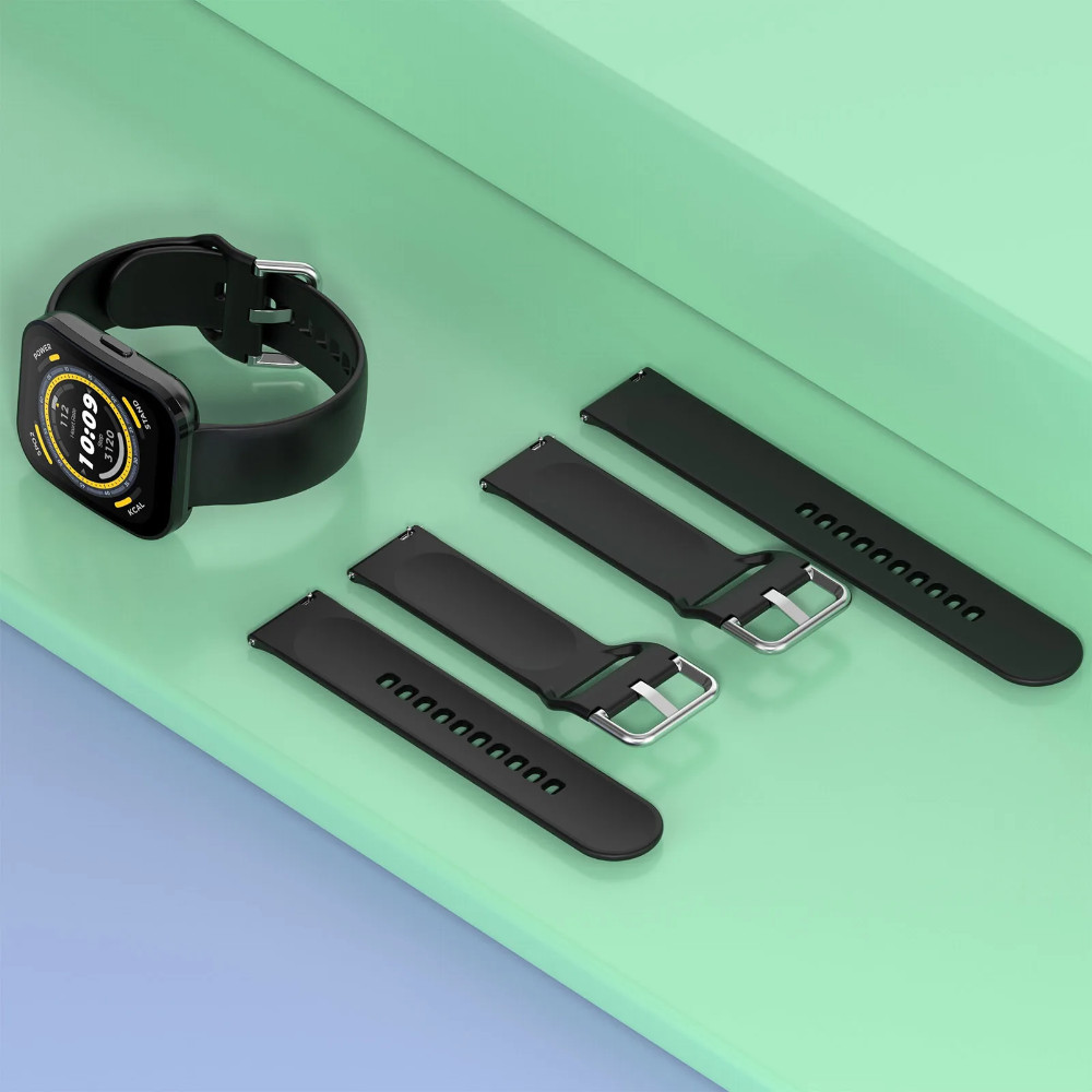 Produk Tali Jam Tangan Silicone Universal 20mm 22mm Strap Rubber Soft Quick Release