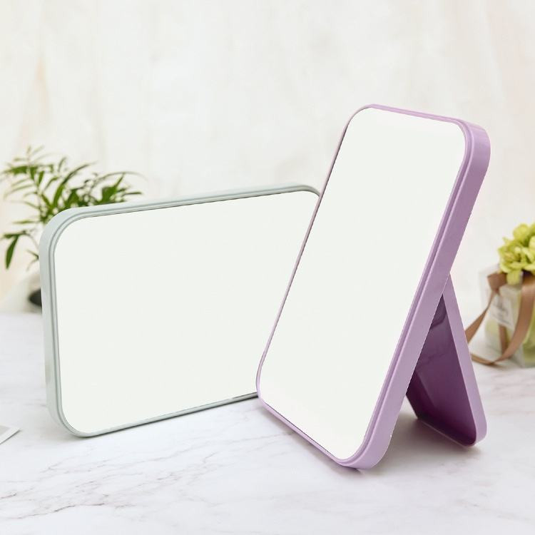 Produk Cermin Lipat Meja Kaca Asli 10x15cm Portable Makeup Mirror Minimalis Aesthetic