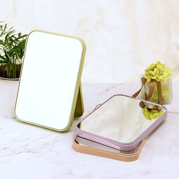 Produk Cermin Lipat Meja Kaca Asli 10x15cm Portable Makeup Mirror Minimalis Aesthetic