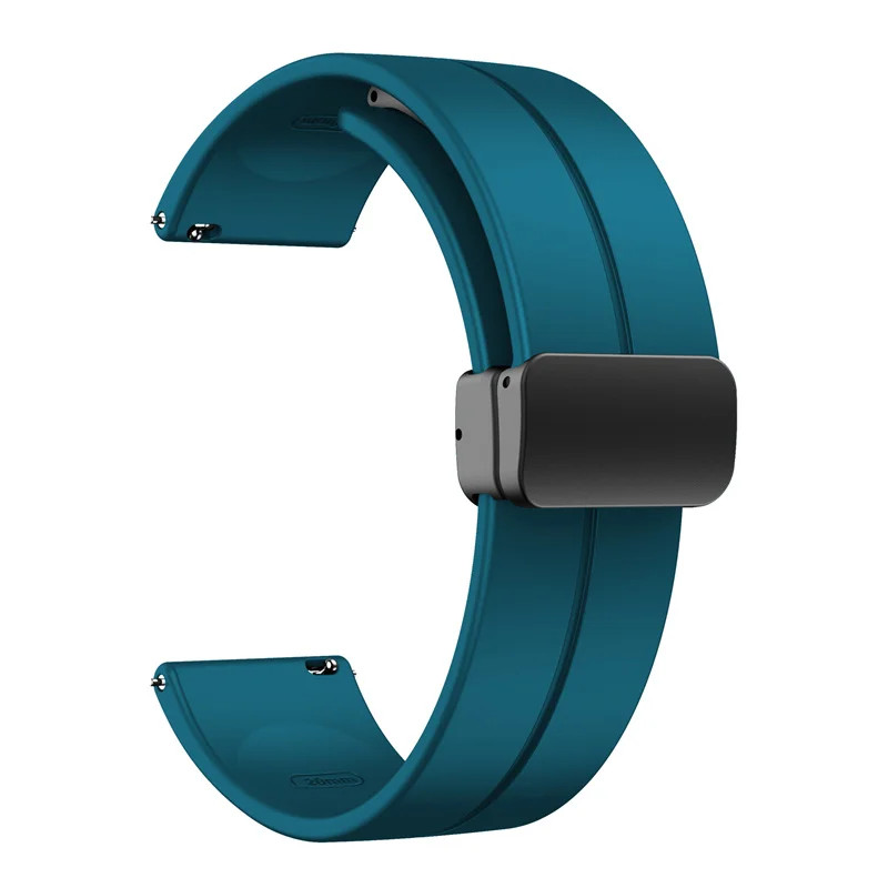 Produk Tali Jam Tangan Silicone Strap Tosca Universal 20mm 22mm Quick Magnetic