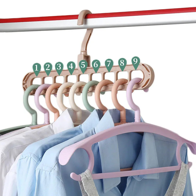Produk Magic Hanger 9 In 1 Gantungan Baju Ajaib Multifungsi Hemat Tempat Lemari