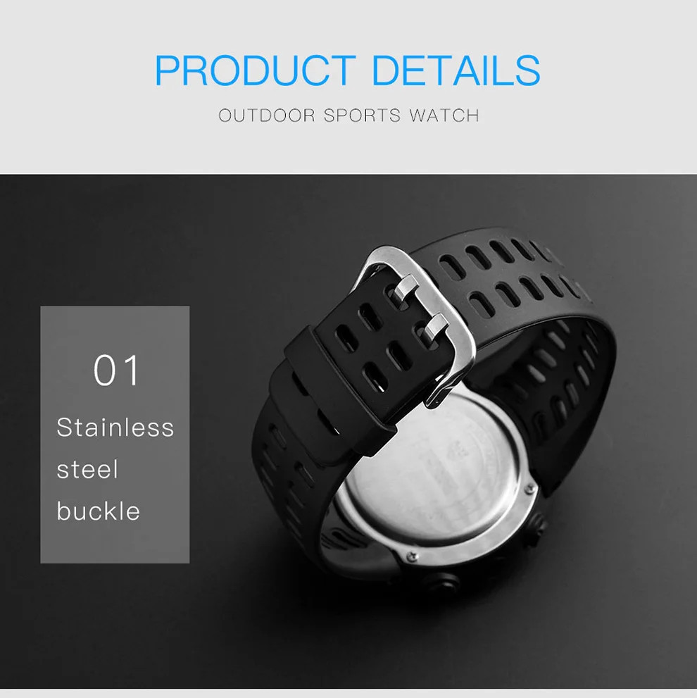 Produk Jam Tangan Pria Digital Sport Original Waterproof 5atm Led Backlight Shock Resistant 1251
