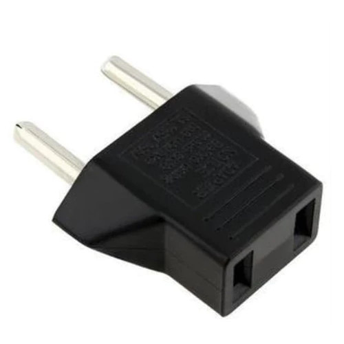 Produk Over Steker Adaptor 2 Colokan Pipih ke Bulat Sambungan Charger Hp