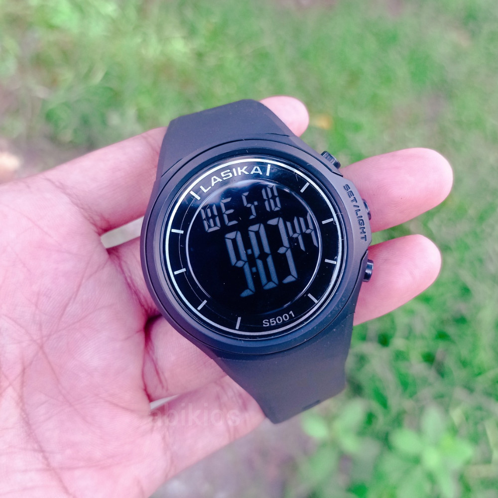 Produk Jam Tangan Digital Sport Lasika Original 5001 Black Pria