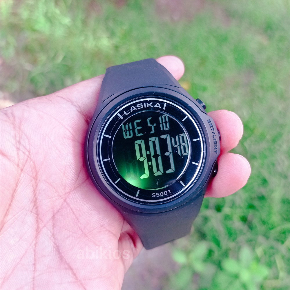 Produk Jam Tangan Digital Sport Lasika Original 5001 Black Pria
