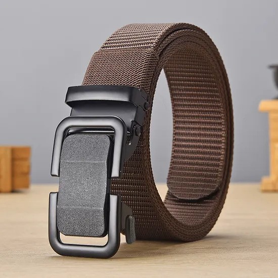 Produk Ikat Pinggang Pria Kanvas Gesper Rel Otomatis Tactical Belt - Premium Quality