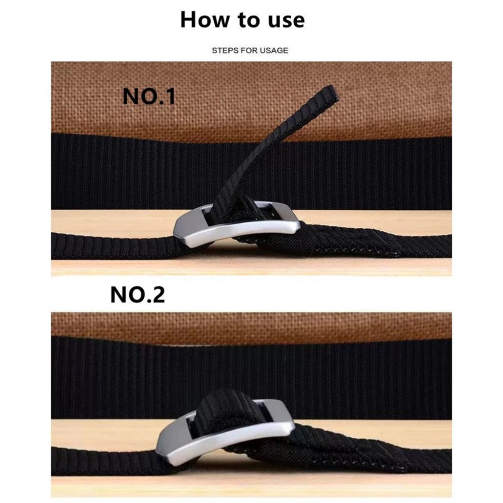 Produk Ikat Pinggang Pria Canvas Nylon Tactical Gesper Geser - Sabuk Minimalis Anti Mengelupas